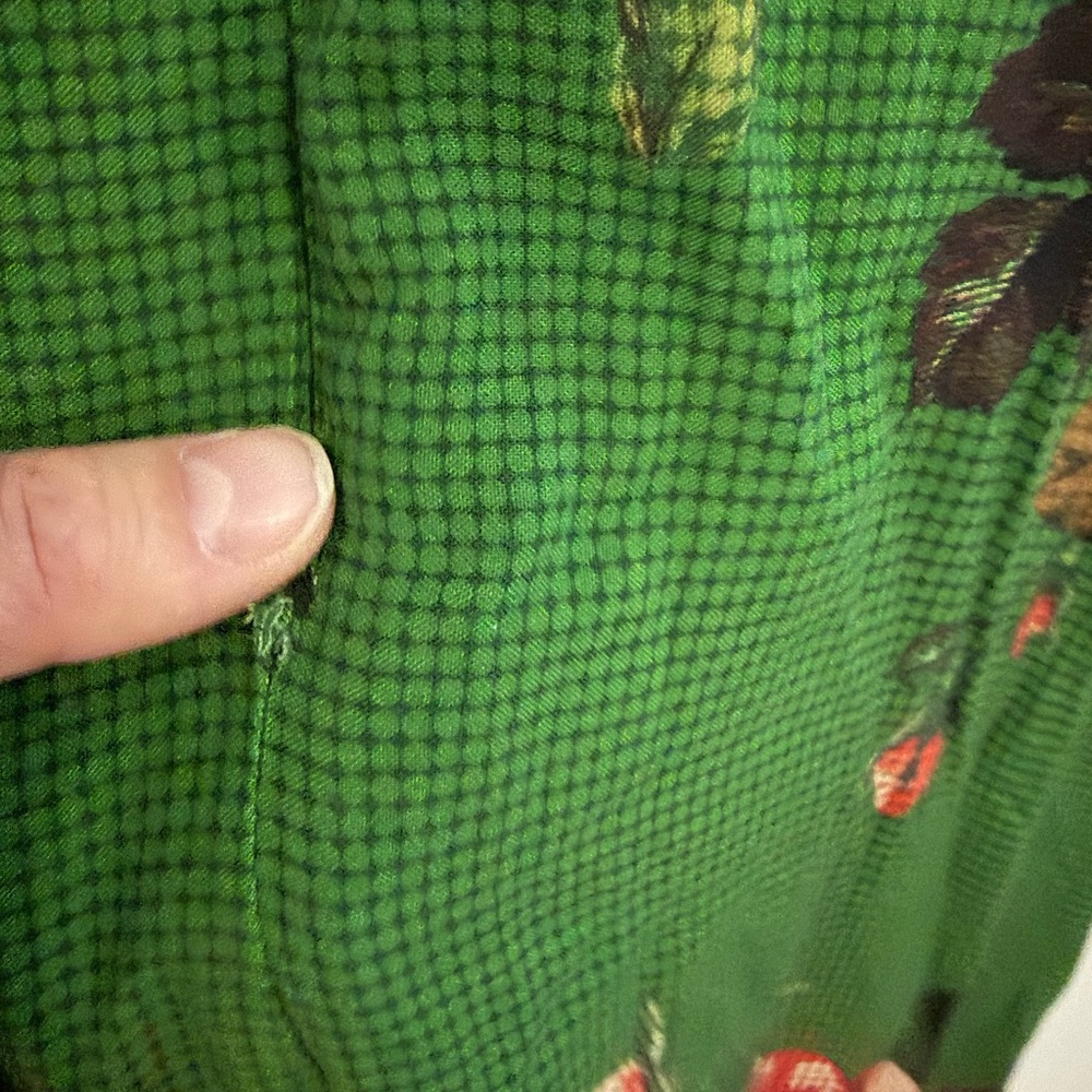 Farm Rio XS petite bolero maxi dress w/one noted flaw in the back. Priced 2 sell - Picture 12 of 15